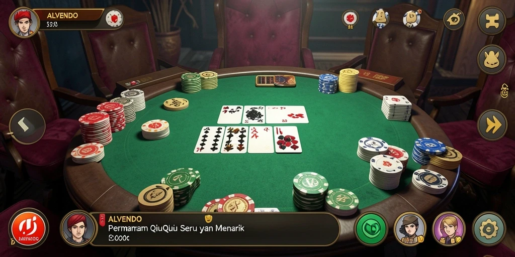 Tampilan gameplay QiuQiu yang menarik dan penuh aksi.