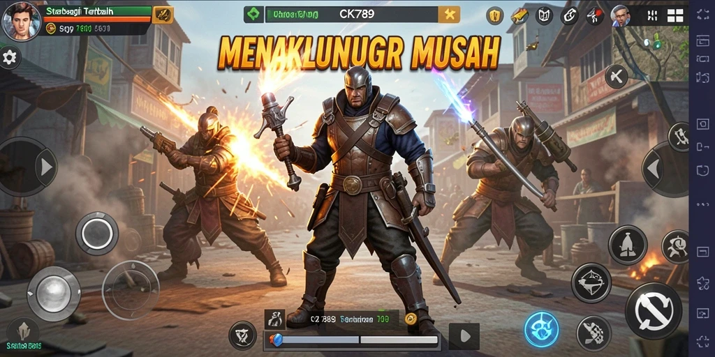 Tampilan menarik dari gameplay CK789 yang penuh strategi.