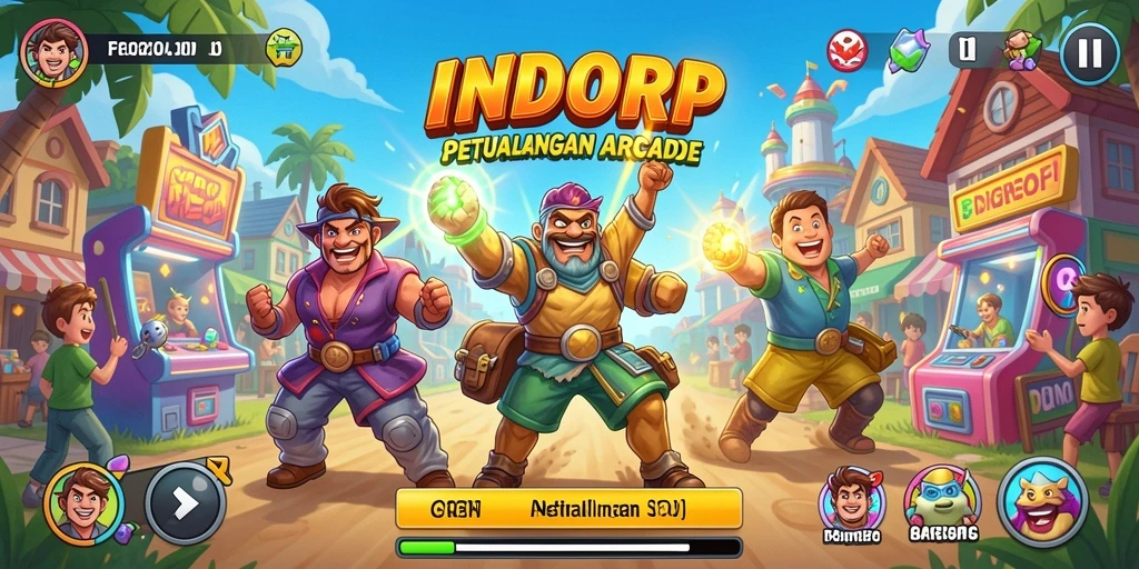 Gameplay seru dan menantang di INDORP.
