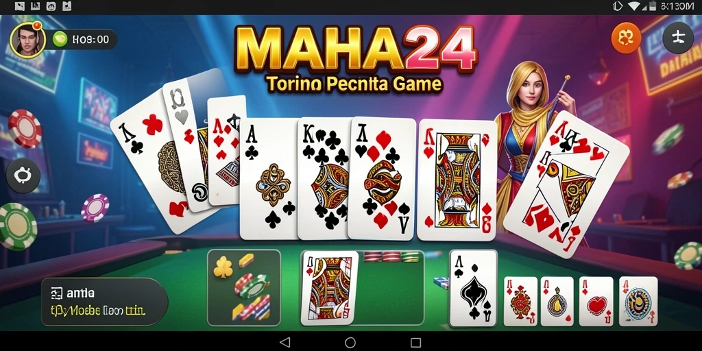 Gameplay seru dalam permainan Domino MAHA24.